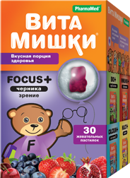 ВитаМишки FOCUS + черника